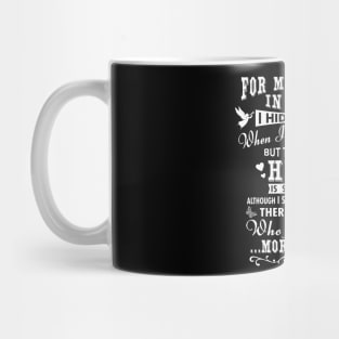 For My Soulmate in Heaven, I Hide My Tears Mug